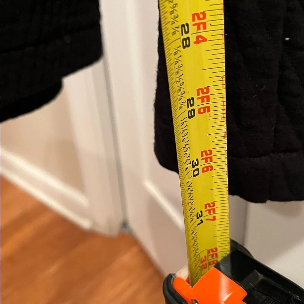 NWT GapFit Quilted Jacquard Barrel Pants Black Cotton blend Large Tall/Long - Picture 7 of 8